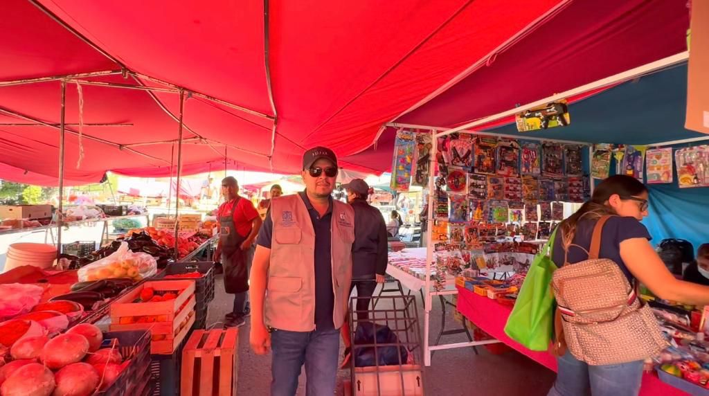 AYUNTAMIENTO DE SAN LUIS POTOSÍ MEJORA CONSTANTEMENTE LA SUPERVISIÓN  COMERCIAL EN LOS TIANGUIS DE LA CIUDAD.