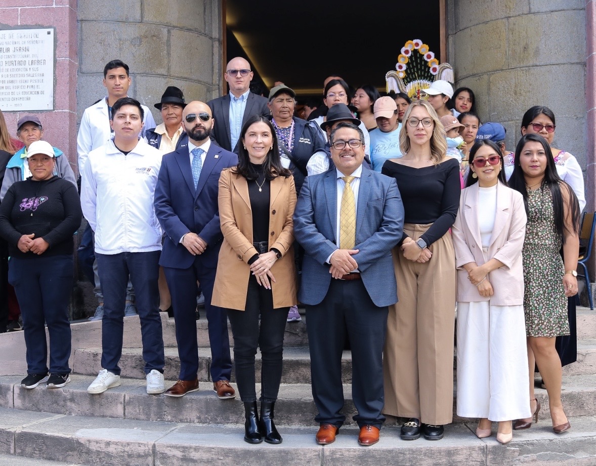 El Gobierno del presidente Noboa fortalece el apoyo y protección a la lactancia materna desde los saberes ancestrales en Cayambe