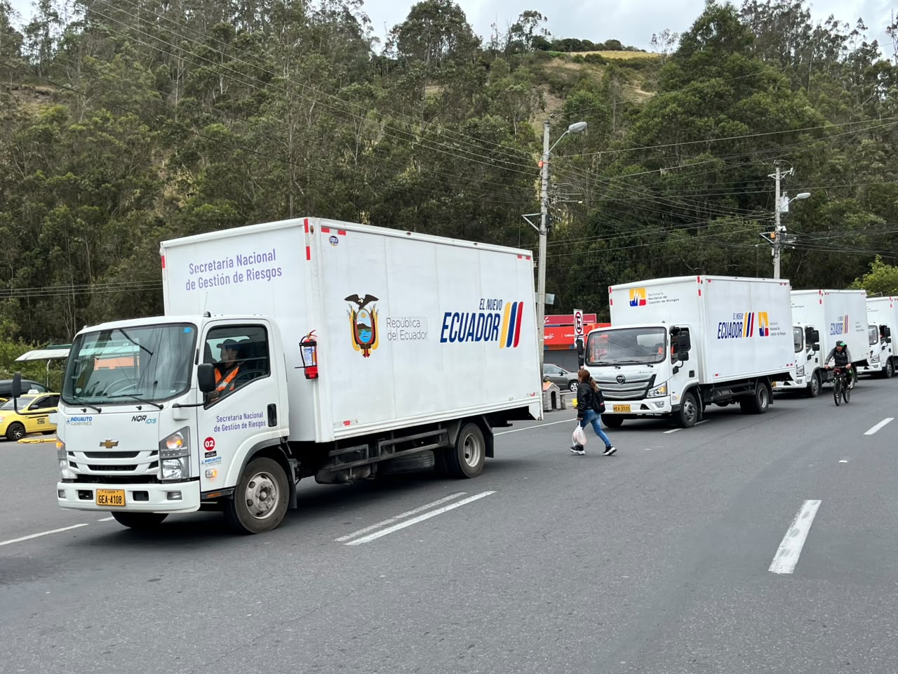 Ecuador fortalece la cooperación internacional con Colombia con el envío de ayuda humanitaria