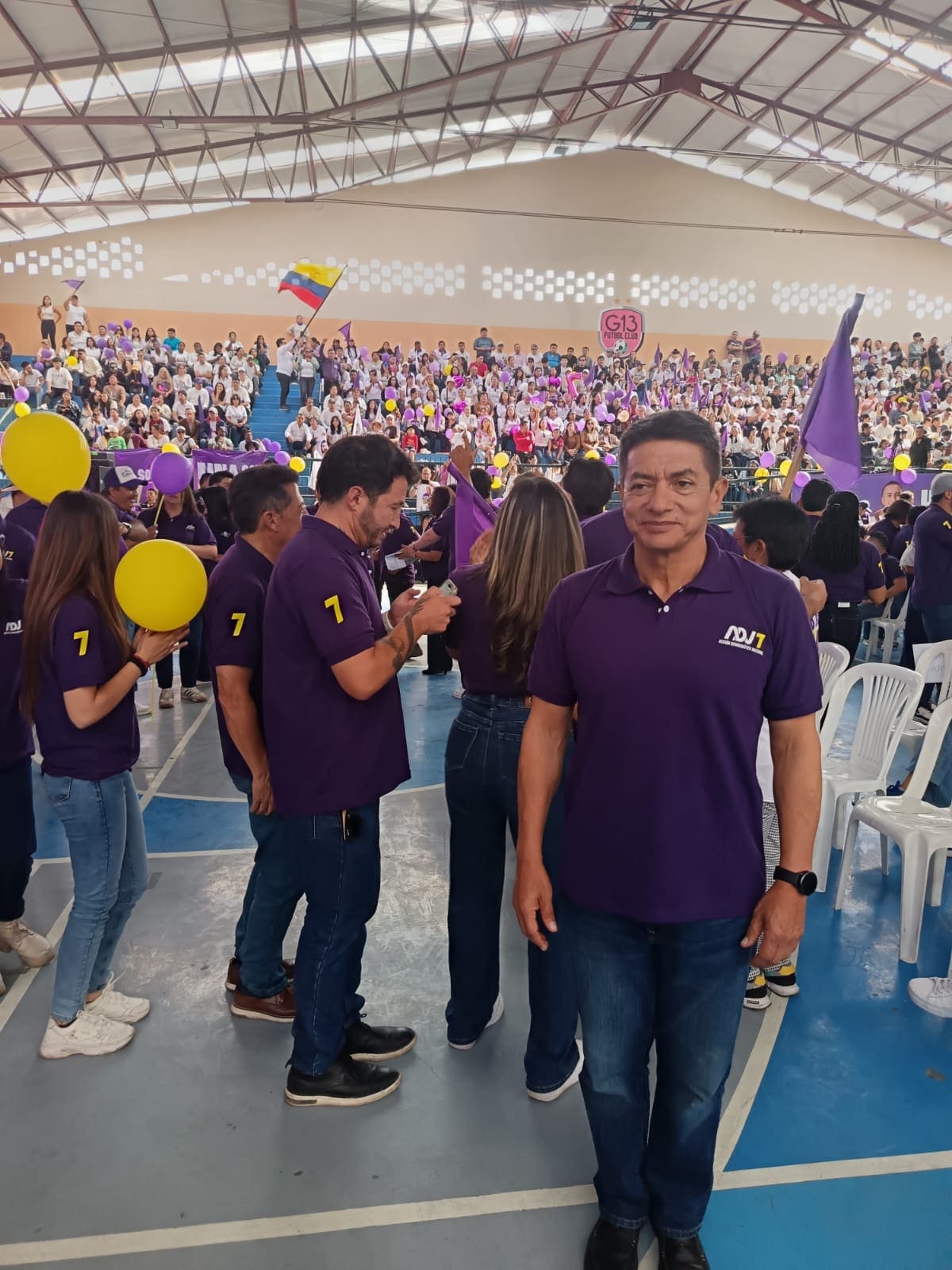 Movimiento Acción Democrática Nacional (ADN) presenta al general Juan Andrade Proaño como candidato a la Alcaldía de Antonio Ante y a su equipo de concejales y gobiernos parroquiales